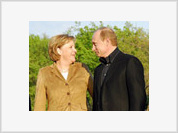 Putin: Graças a Deus que  existe a chanceler alemã