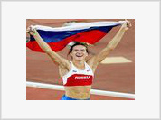 Elena Isinbayeva quebrou o recorde mundial duas vezes
