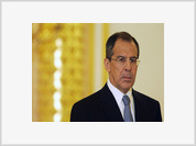Ministro dos Negócios Estrangeiros russo Sergei Lavrov, visitará Egito, na segunda-feira