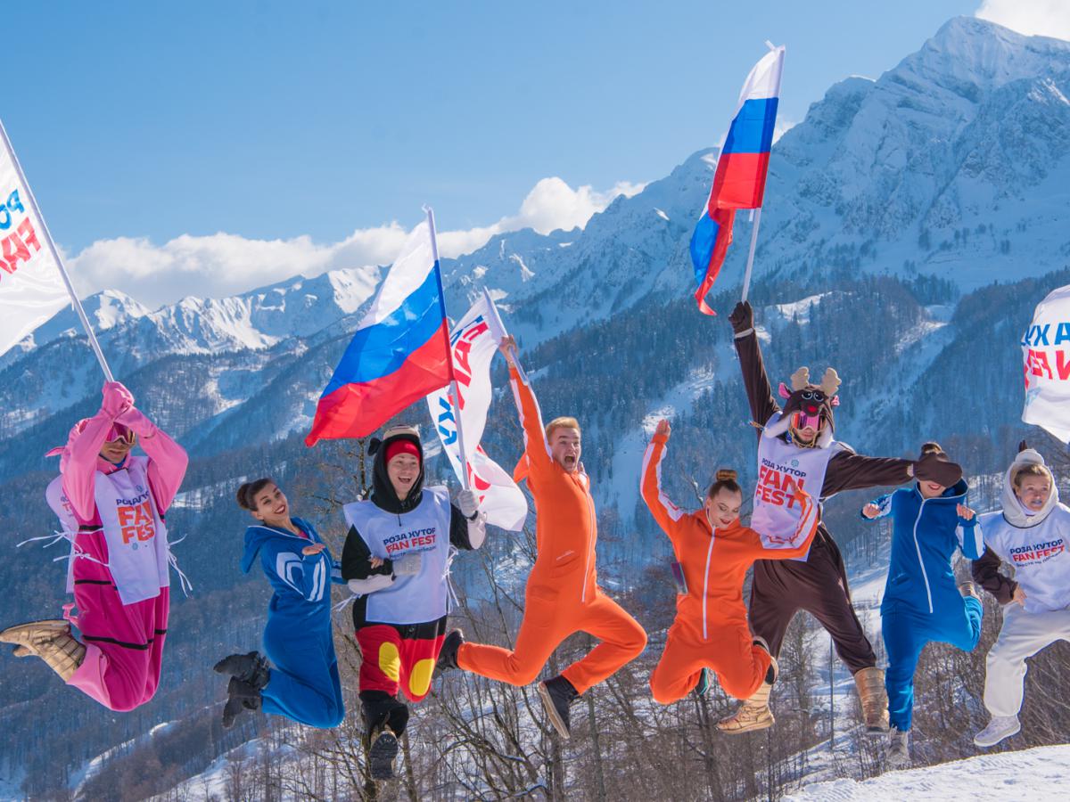 A exposição "História dos Jogos Olímpicos de Inverno" foi realizada com sucesso no Rosa Khutor