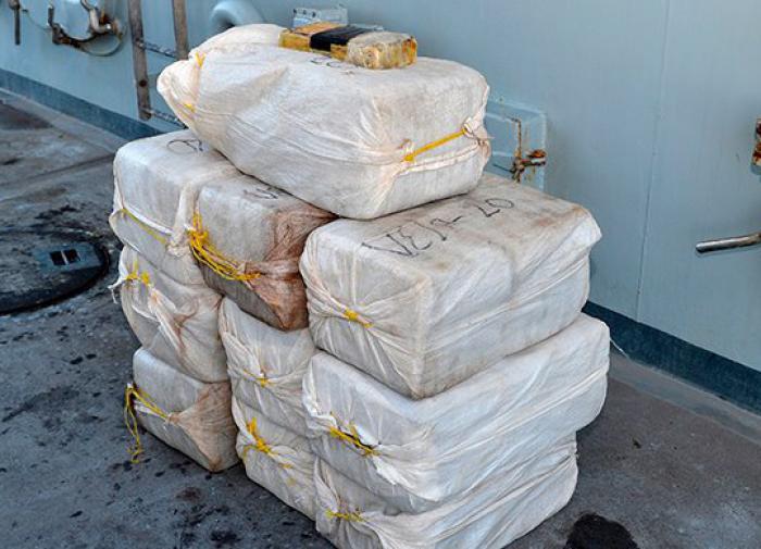 A Receita Federal do Brasil apreendeu 337kg de cocaína do porto do Rio
