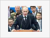 Putin eleito o presidente  do partido da maioria parlamentar