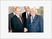 Rússia promete  o apóio humanitário  para Palestina