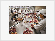 Rússia suspende todo embargo ao carne industrializado