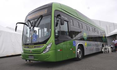 Ônibus elétrico da Trampolim da Vitória: primeiros testes e futuro sustentável