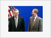 Serguei Ivanov e Donald Rumsfeld começam as consultas