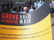 Greve dos médicos arranca com 80% de adesão