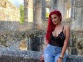 Em viagem à Europa, Nanda Marques visita pontos históricos de Portugal