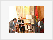 Serguei Lavrov terminou sua visita a Angola
