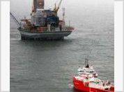 Portugueses na platafórma petrolífera à deriva no Mar Norte