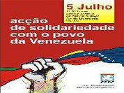 Lisboa: Acção de solidariedade com o povo da Venezuela