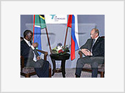 Putin: Visita histórica a África do Sul