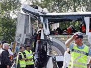 Quatro mortos no acidente com ônibus russo na França