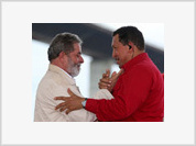 Lula e Hugo Chávez se entendem