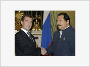 Medvedev e Ortega  se encontraram em Kremlin