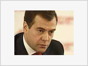 Medvedev tomou posse como presidente da Rússia