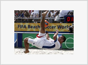 Brasil, Portugal e Rússia nas quartas-de-final do Mundial de futebol de praia
