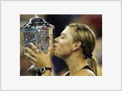 Maria Sharapova  venceu no US Open