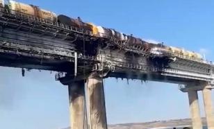 Explosão da Ponte da Crimea: Dois trechos de estrada parcialmente desmoronados