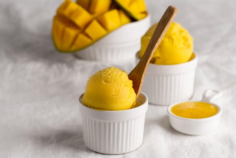 мороженое из манго