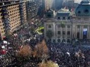 Polícia chilena reprime protesto estudantil