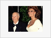 Faleceu produtor italiano Carlo Ponti, marido de Sofia Loren