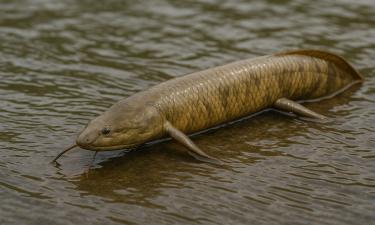 O protóptero africano é real: peixe que sobrevive enterrado na terra seca por anos