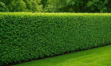 Como escolher as melhores plantas para cercas vivas no seu quintal