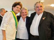 Mujica espera, com Dilma, relações mais estreitas entre Brasil e Uruguai
