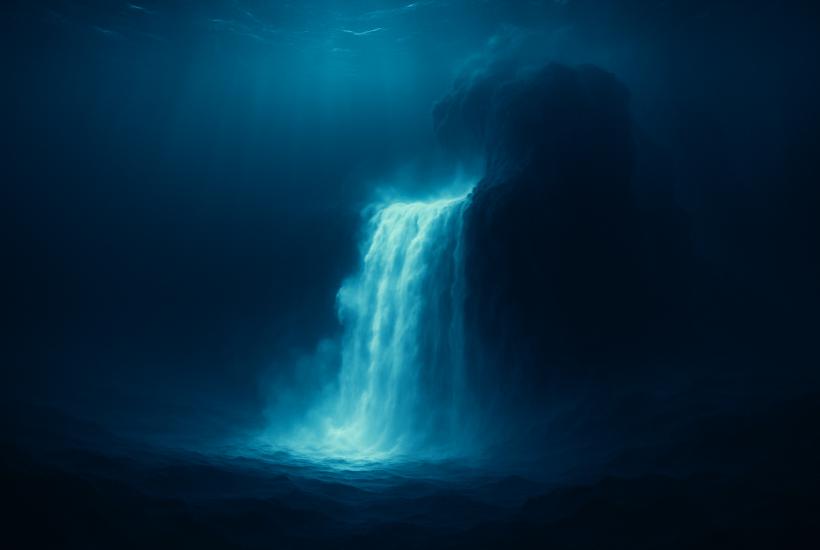 Подводный водопад