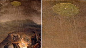UFOs registrados até pintores da Idade Média